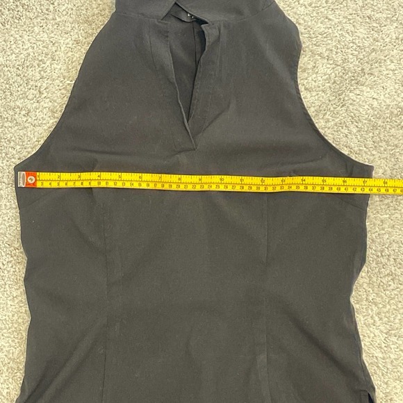 Express Black‎ V Neck Sleeveless Stretch Top Size 9/10 Pre-owned - Picture 7 of 8